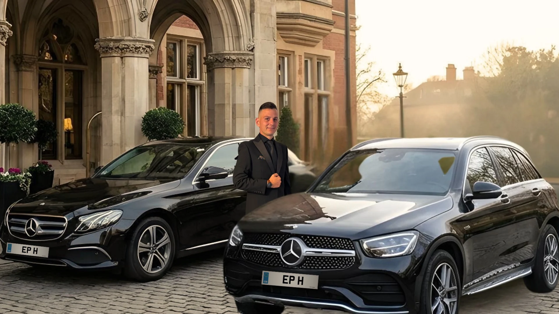 Executive Private Hire driver and Mercedes vehicles
